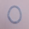 Aquamarine Bead Bracelet