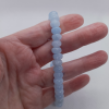 Aquamarine Bead Bracelet