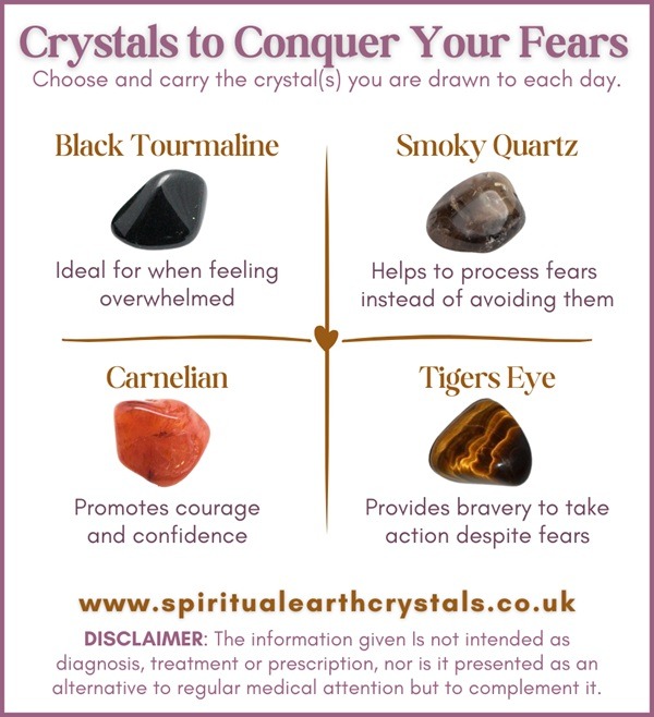 Crystals for Conquering Your Fears