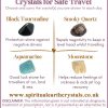Crystals for Safe Travel
