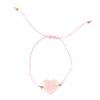 Rose Quartz You Are Loved Crystal Heart Bracelet - Image 5