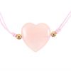 Rose Quartz You Are Loved Crystal Heart Bracelet - Image 4