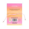 Rose Quartz You Are Loved Crystal Heart Bracelet - Image 6