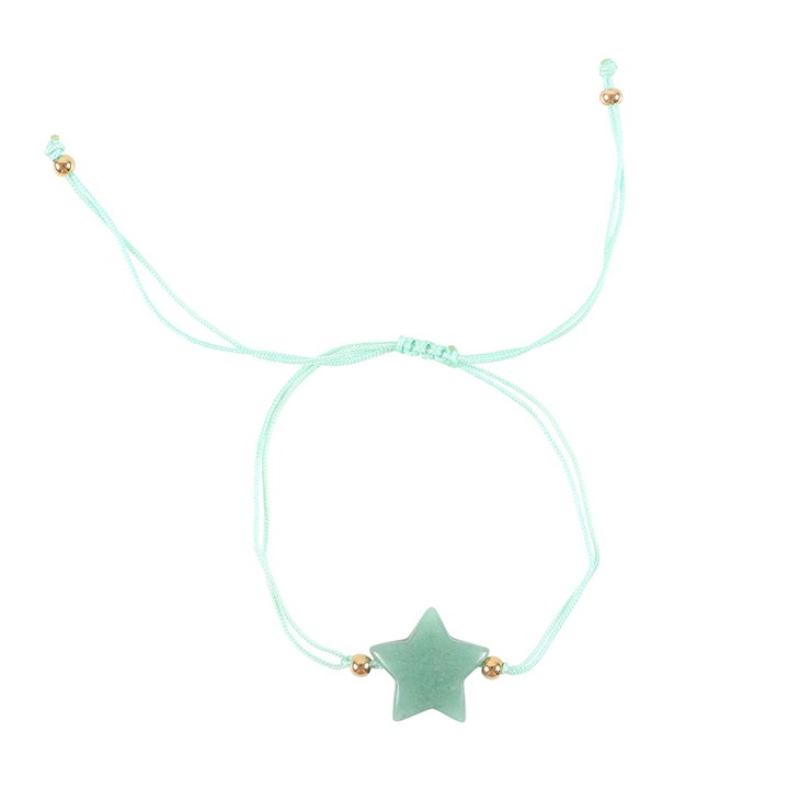Aventurine Shine Bright Crystal Star Bracelet - Image 4