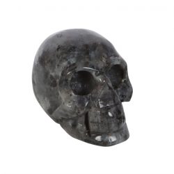 Black Labradorite Skull