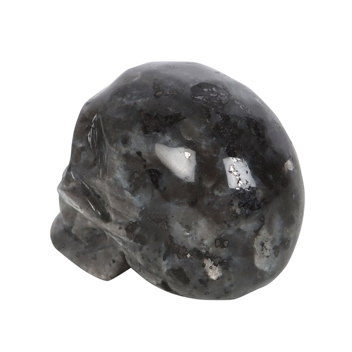 Black Labradorite Skull - Image 3