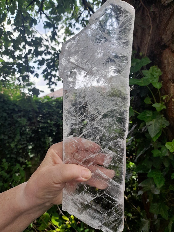 Selenite Window Slab