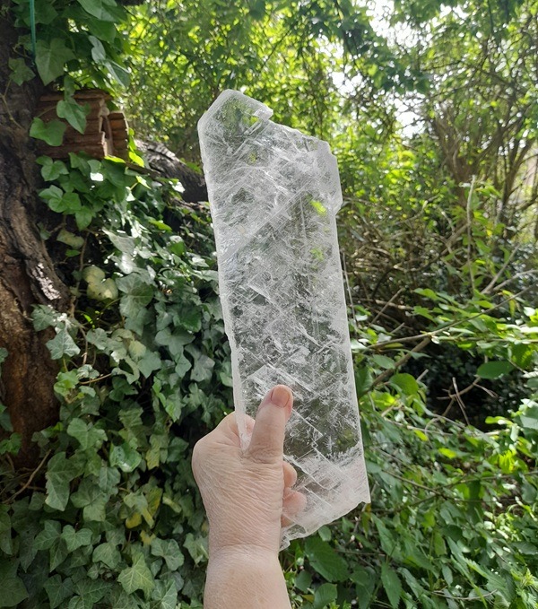 Selenite Window Slab