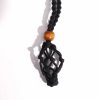 Black Cord Gemstone Necklace - Image 4