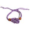 Purple Cord Gemstone Bracelet - Image 6