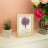 Amethyst Gemstone Tree of Life Picture (20 x 14.7 x 1cm) - Image 3