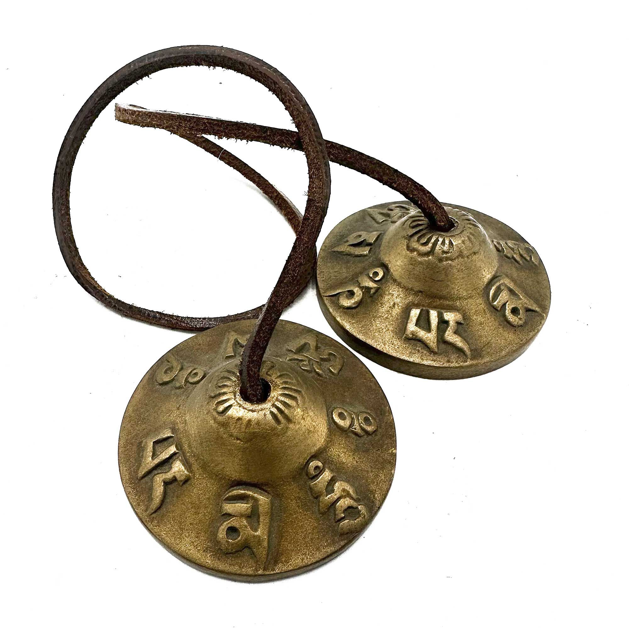 Tibetan Tingsha Bells - Lucky Symbols