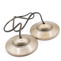 Premium Brass Tibetan Tingsha Bells - Plain Traditional