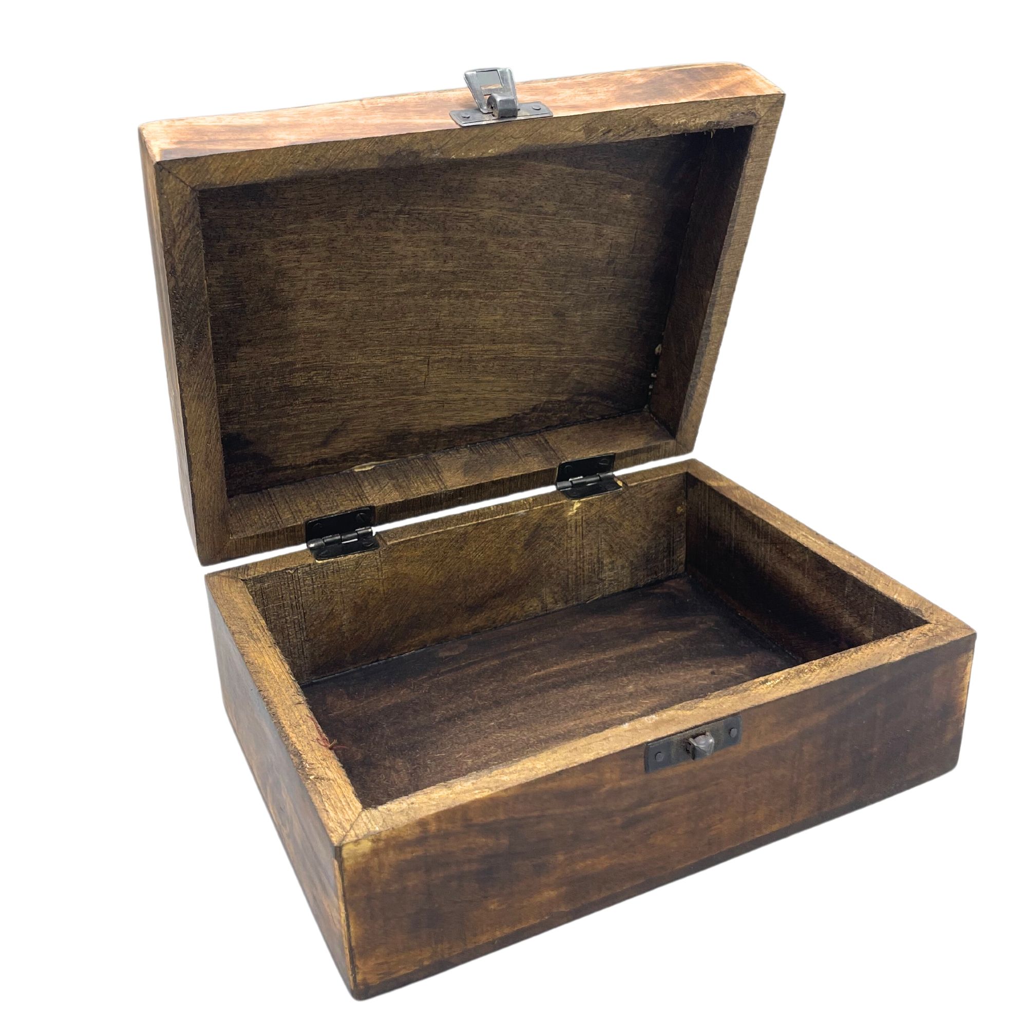 Buddha Wooden Keepsake Box 20 x 15 x 7.5cm - Image 4