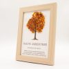 Baltic Amber Gemstone Tree of Life Picture (20 x 14.7 x 1cm) - Image 3