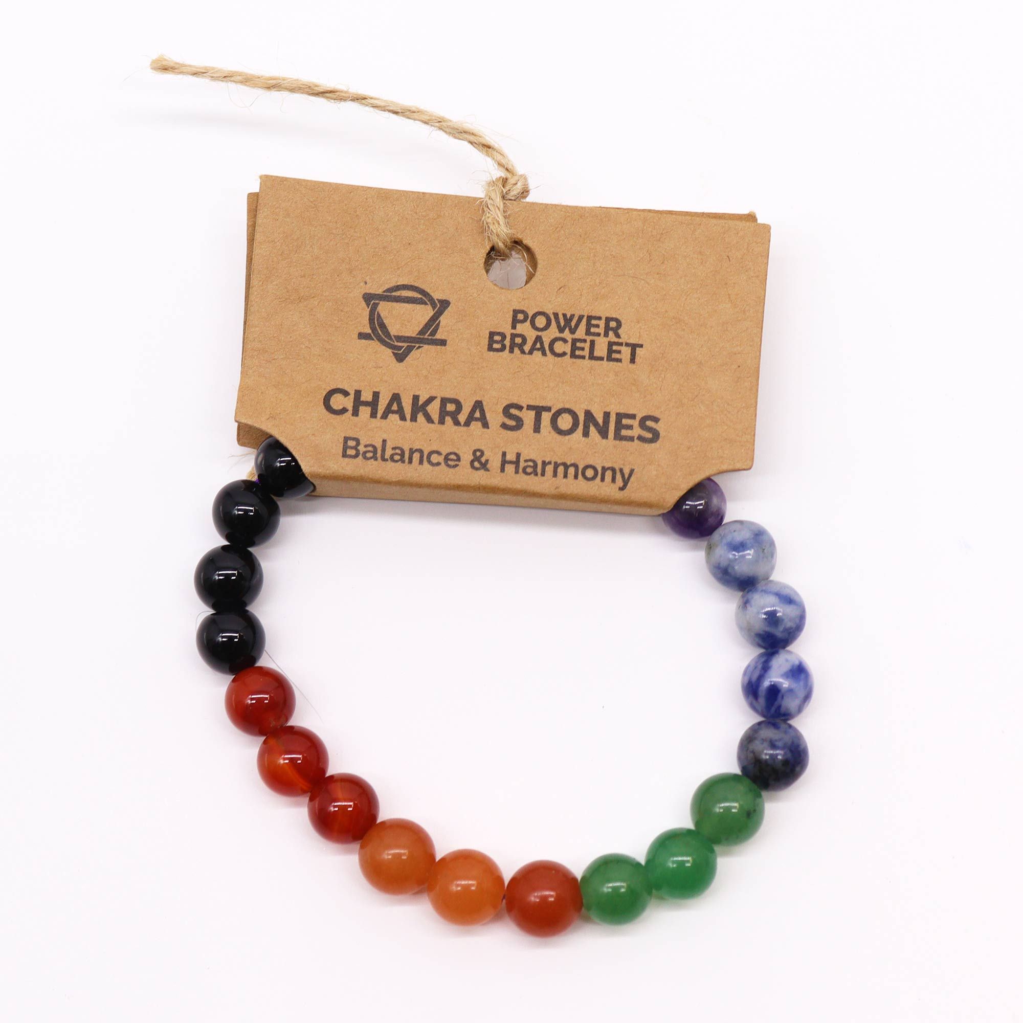 7 Chakra Stones Power Bracelet - Image 3