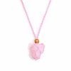 Pink Cord Gemstone Necklace - Image 5