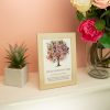 Multi-Gemstone Tree of Life Picture (20 x 14.7 x 1cm) - Image 3