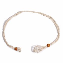 Natural Cord Gemstone Necklace