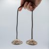 Premium Brass Tibetan Tingsha Bells - Lucky Symbols - Image 4
