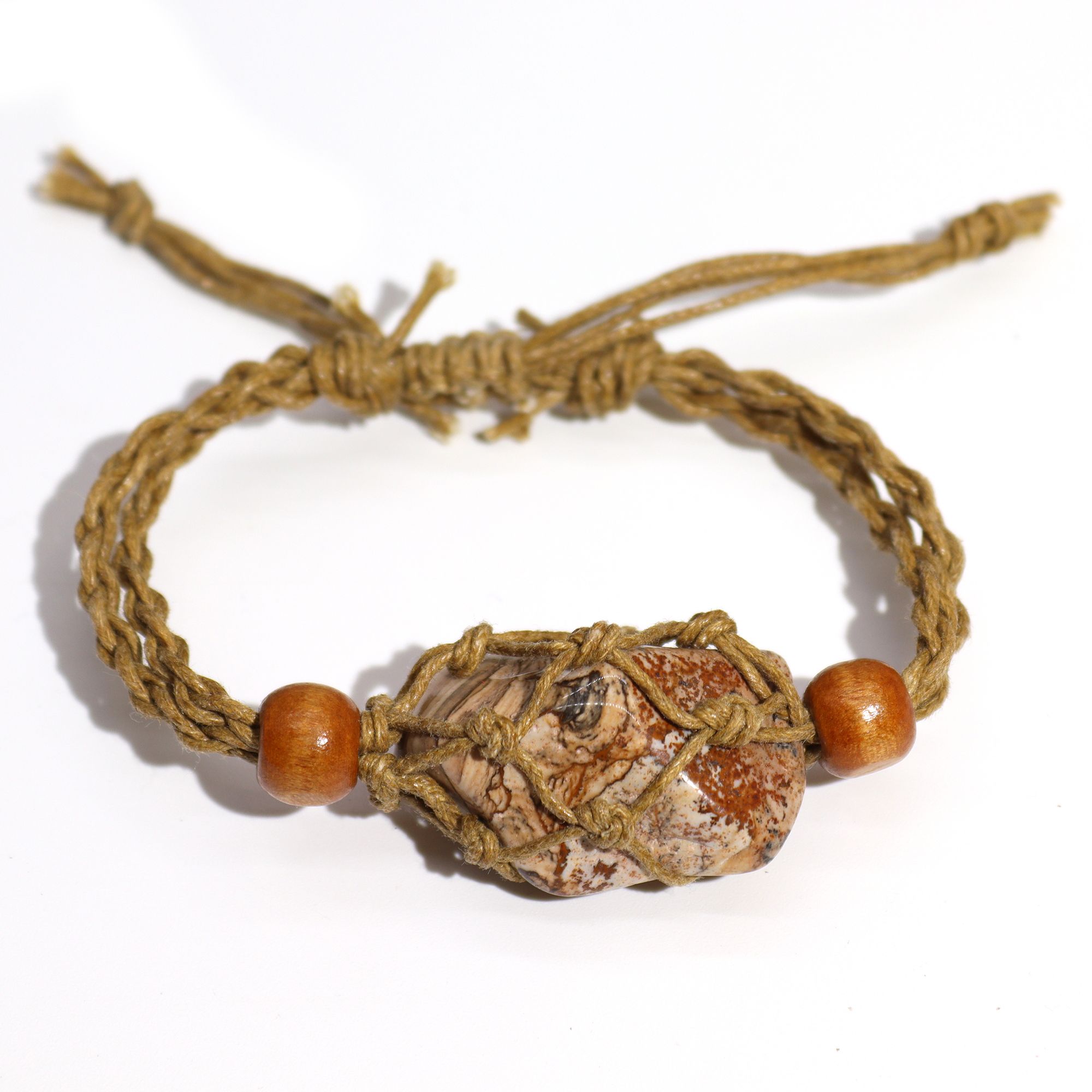 Sand Cord Gemstone Bracelet - Image 4