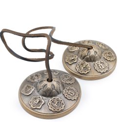 Premium Brass Tibetan Tingsha Bells - Seven Chakra