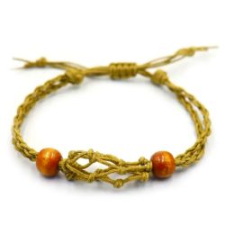 Sand Cord Gemstone Bracelet
