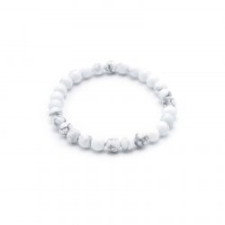 White Jasper Gemstone Manifestation Bracelet