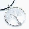Clear Quartz Tree of Life Pendant - Image 3
